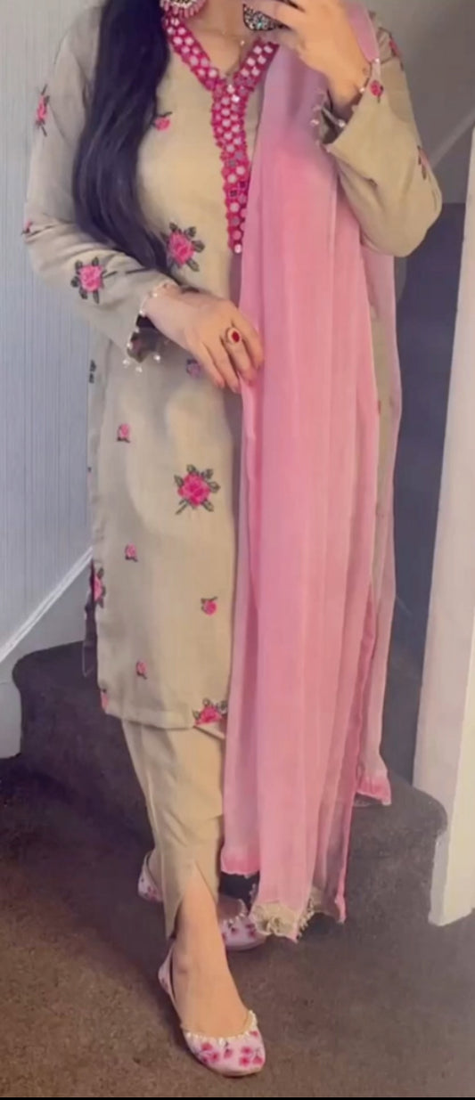 “Gulabi Sindhi Tanka - V