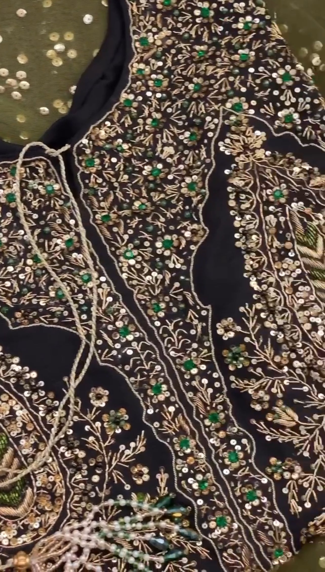 Darya - Black & Green