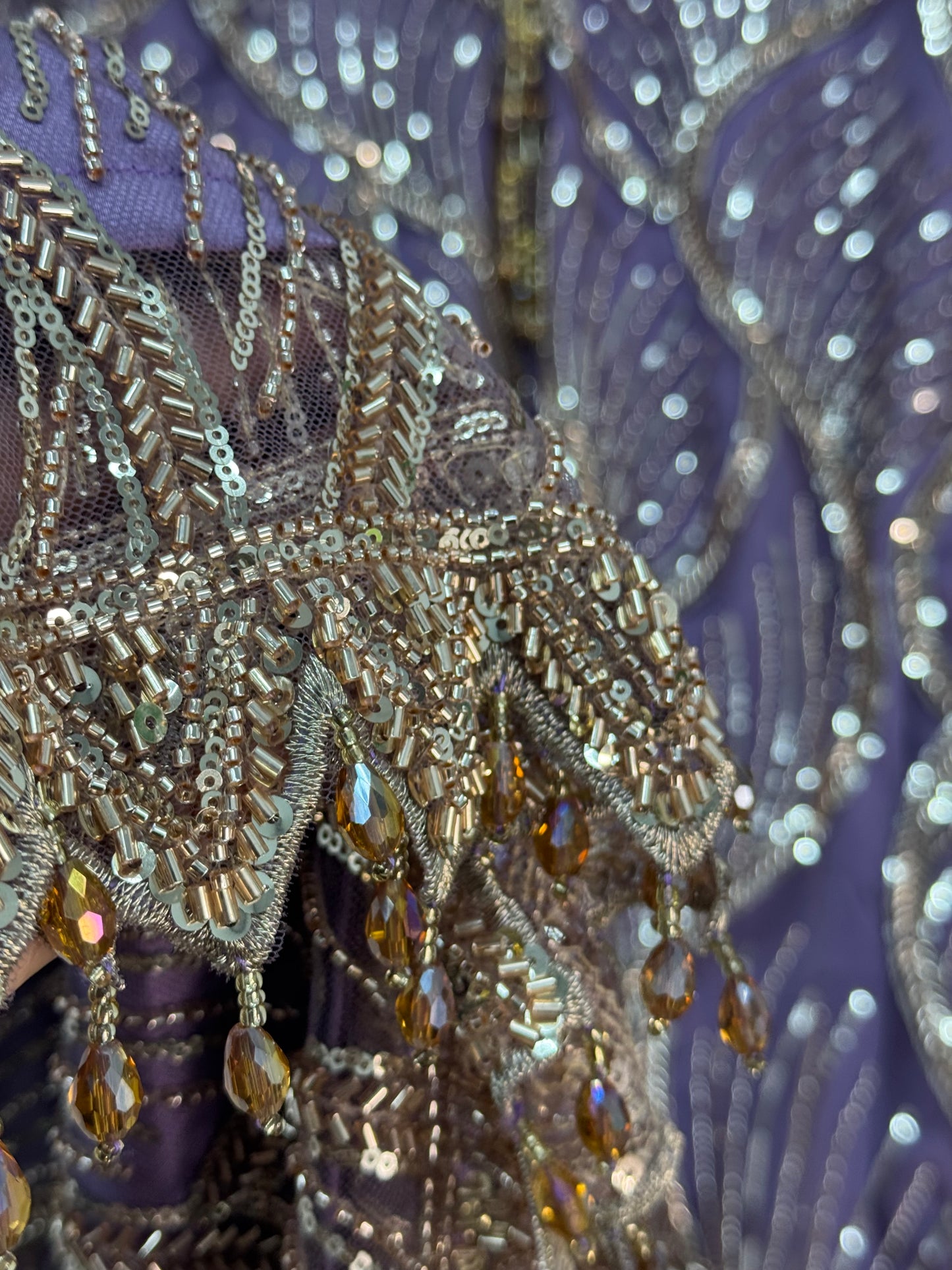 Heer - Cutdana Net - Lilac purple -