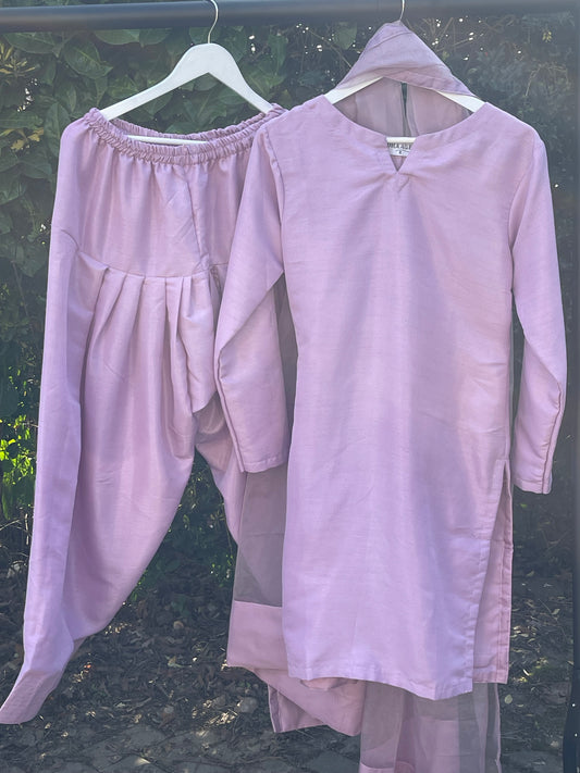 Saba - Farshi Shalwar - pink(lilac) -P