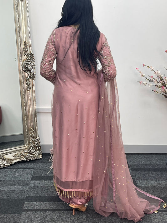 Mala - Cutdana Net - lilac pink - A