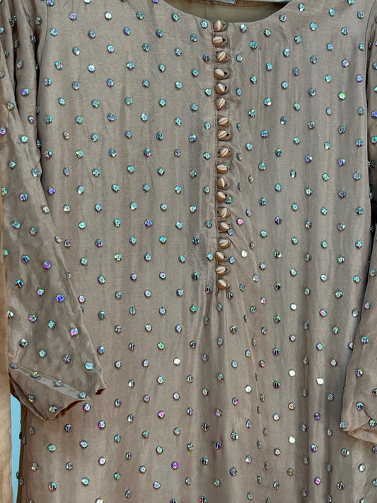 Chaandni Raatain - Peach