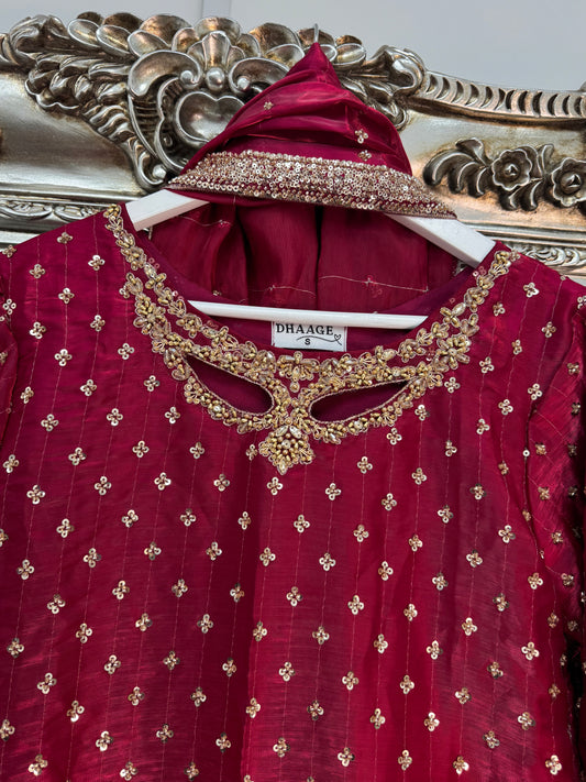 Parwana - red - maroon