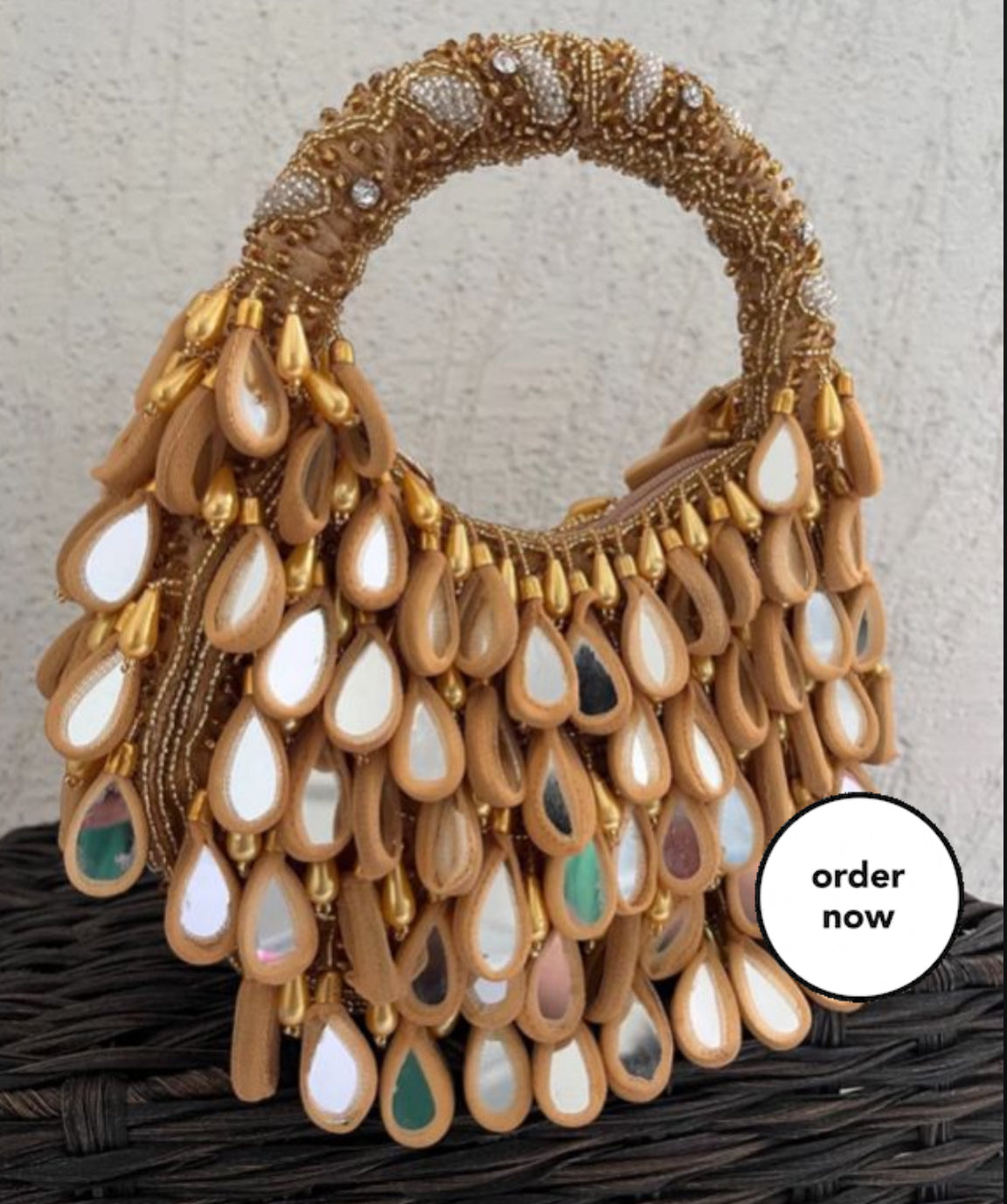 Mirror Moon Bag - Gold