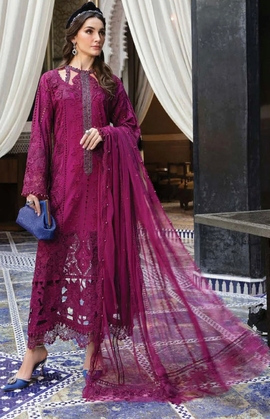 Maria B Inspired - Luxury Lawn 25 -
