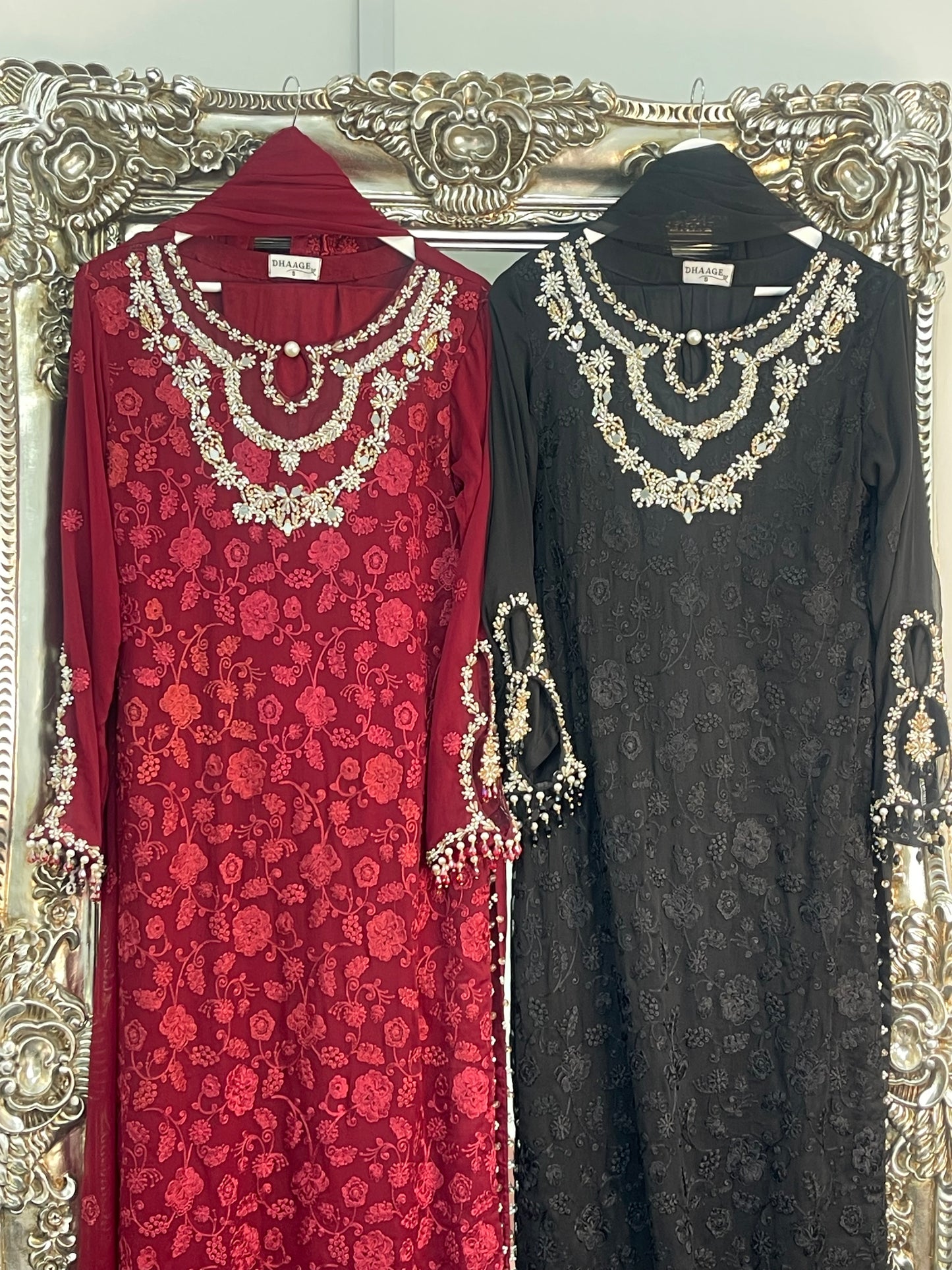 Zewar - Black - Maroon - B