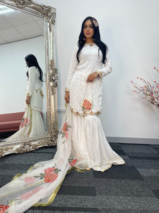 Safaid Gulab - Garara - R