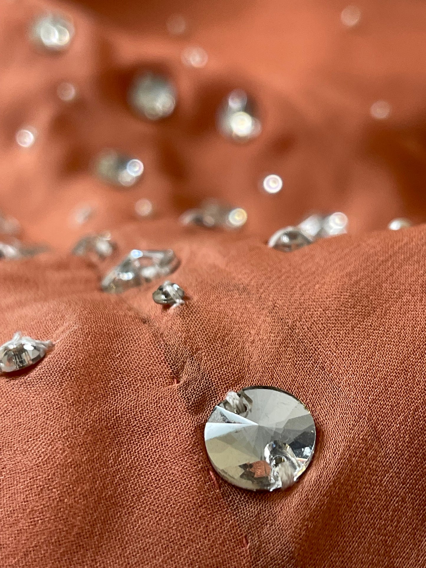 “Nageena” - Party Wear - Peach - Ivory - Nagina - R