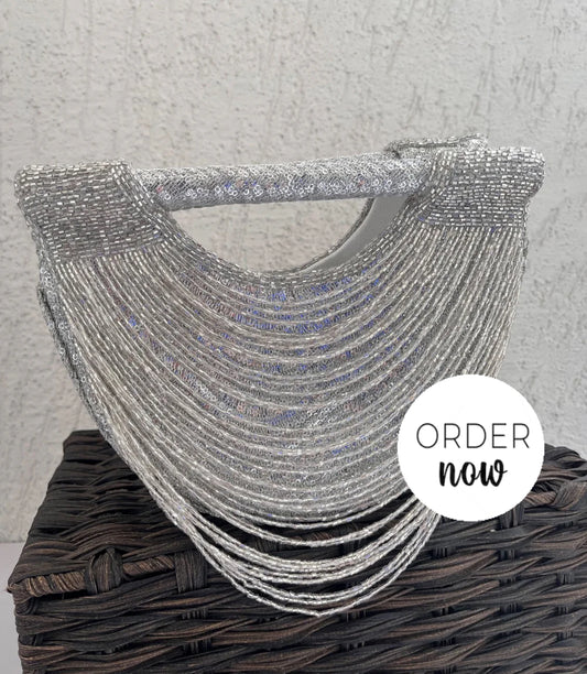 Sara - Moon Bag -Silver