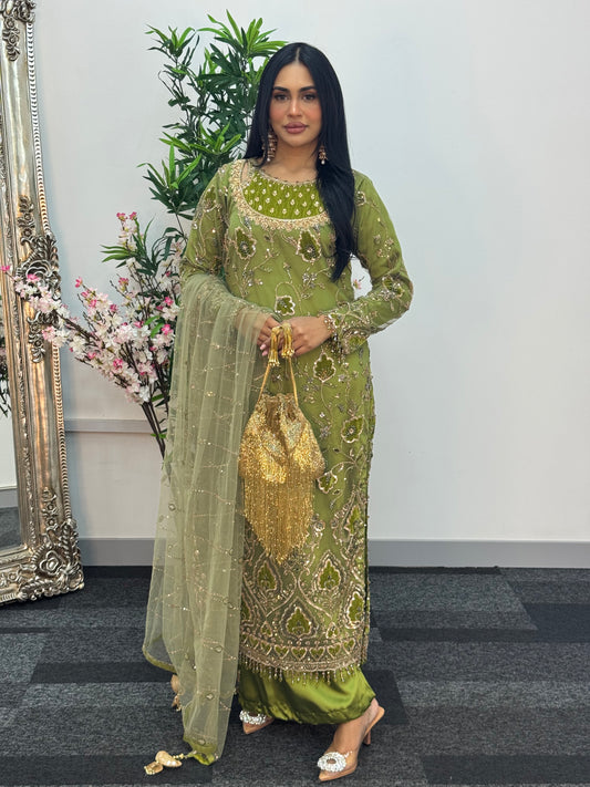 Siyara - CutDana -Green -