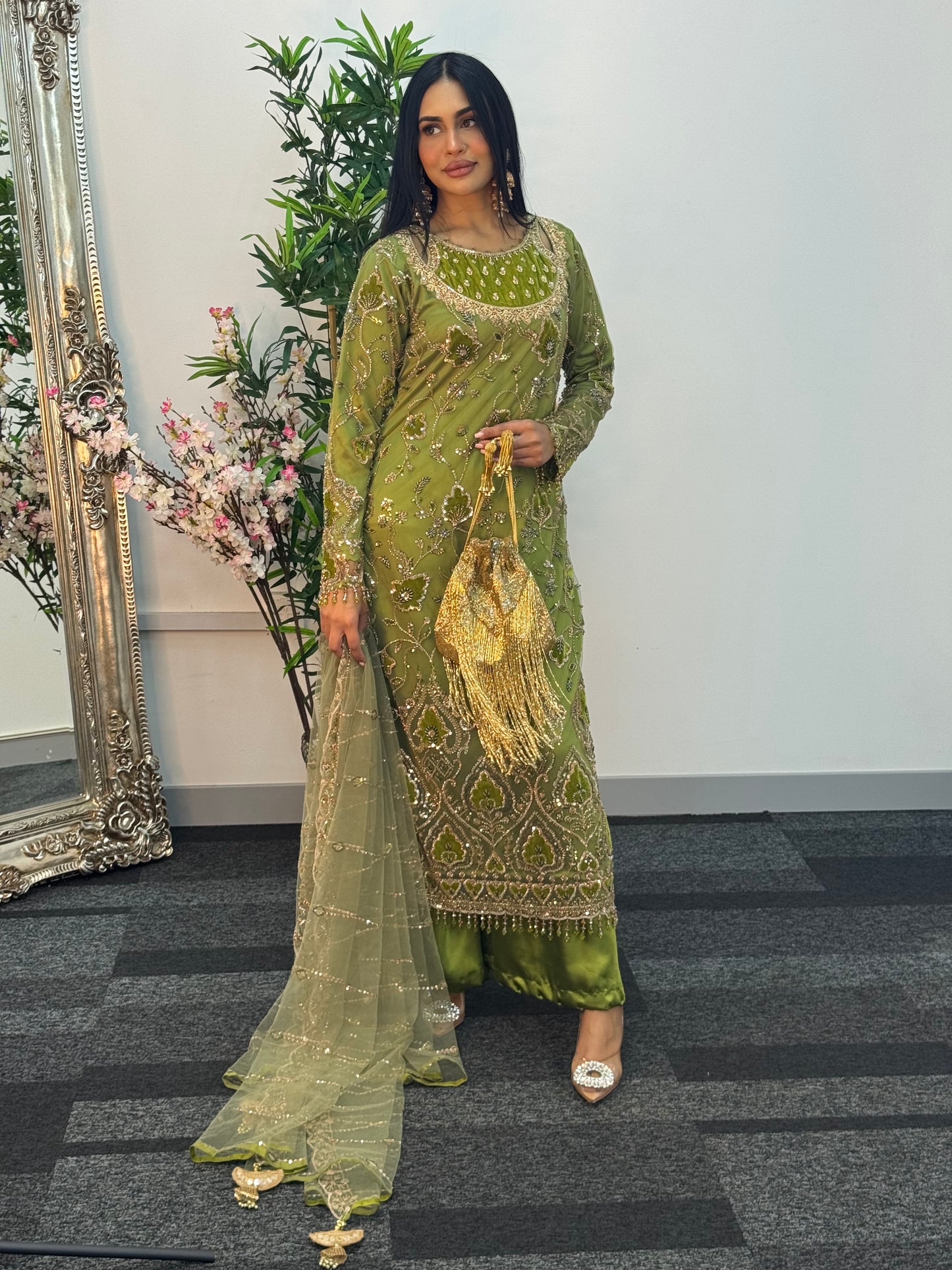 Siyara - CutDana -Green -