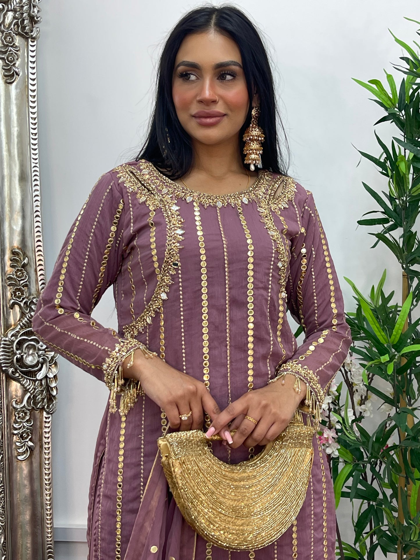 Farshi Garara Lilac Pink - J