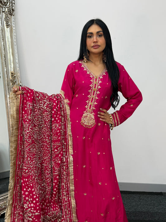 Gota Pati - Hot Pink