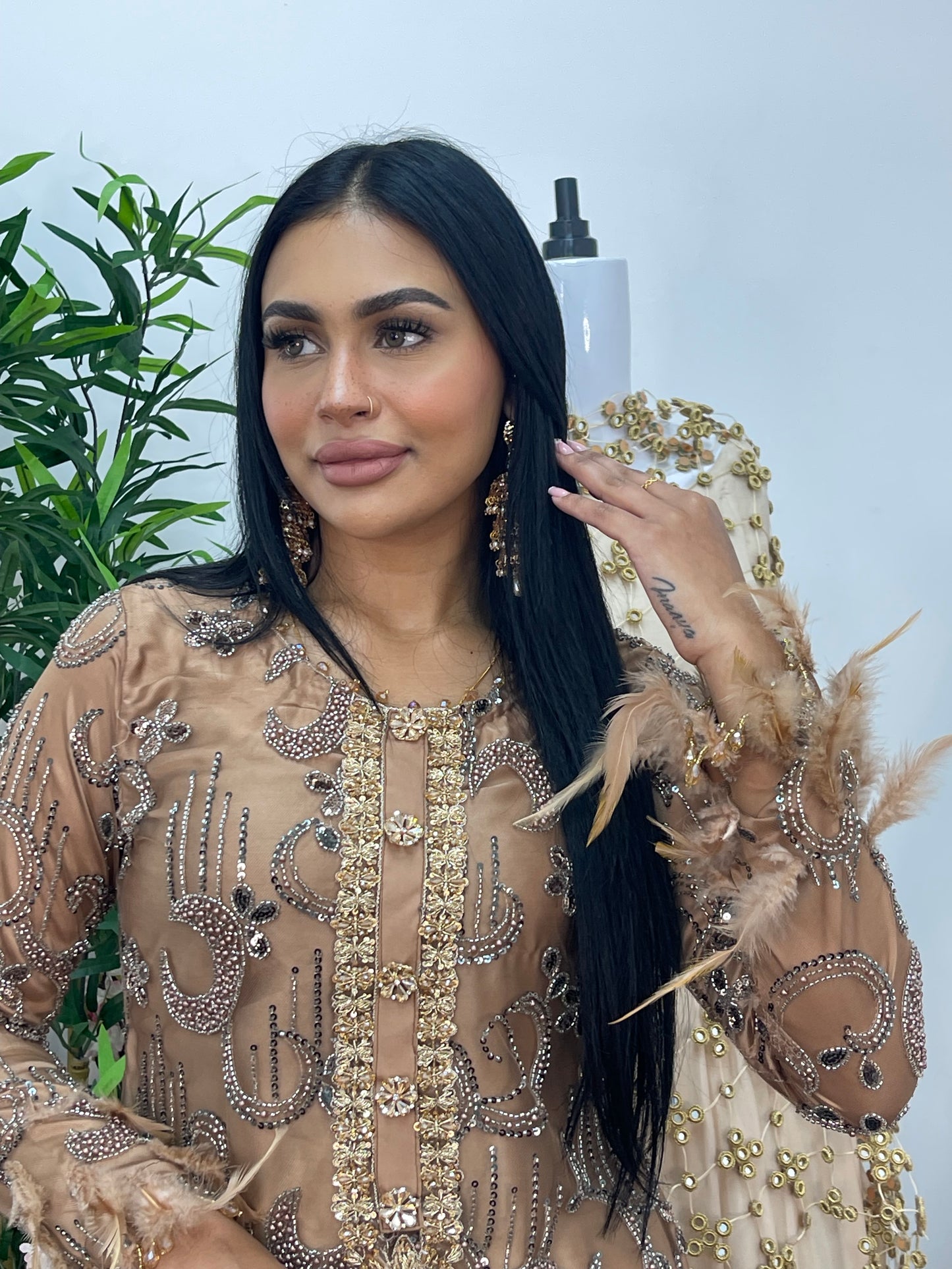 Mala - Cutdana Net - brown - A