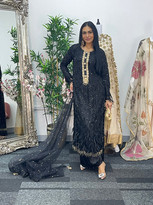 Mala - Cutdana Net - Black - A