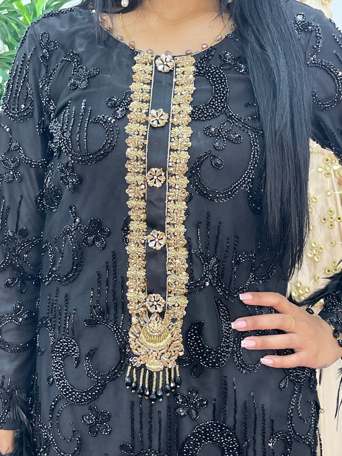 Mala - Cutdana Net - Black - A