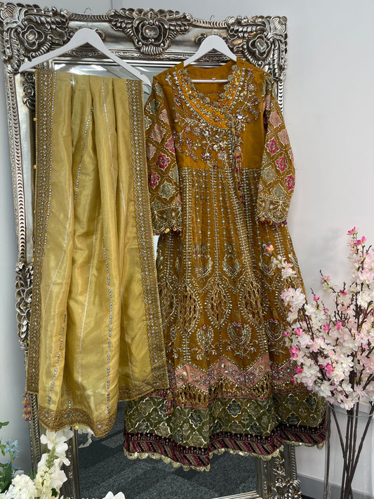 Haldi - Maria B Inspired Maxi - Mustard - I