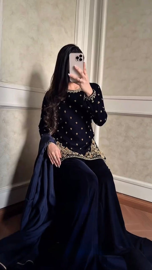 Veena - Velvet sharara
