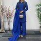 Saba - Farshi Shalwar - navy blue - P