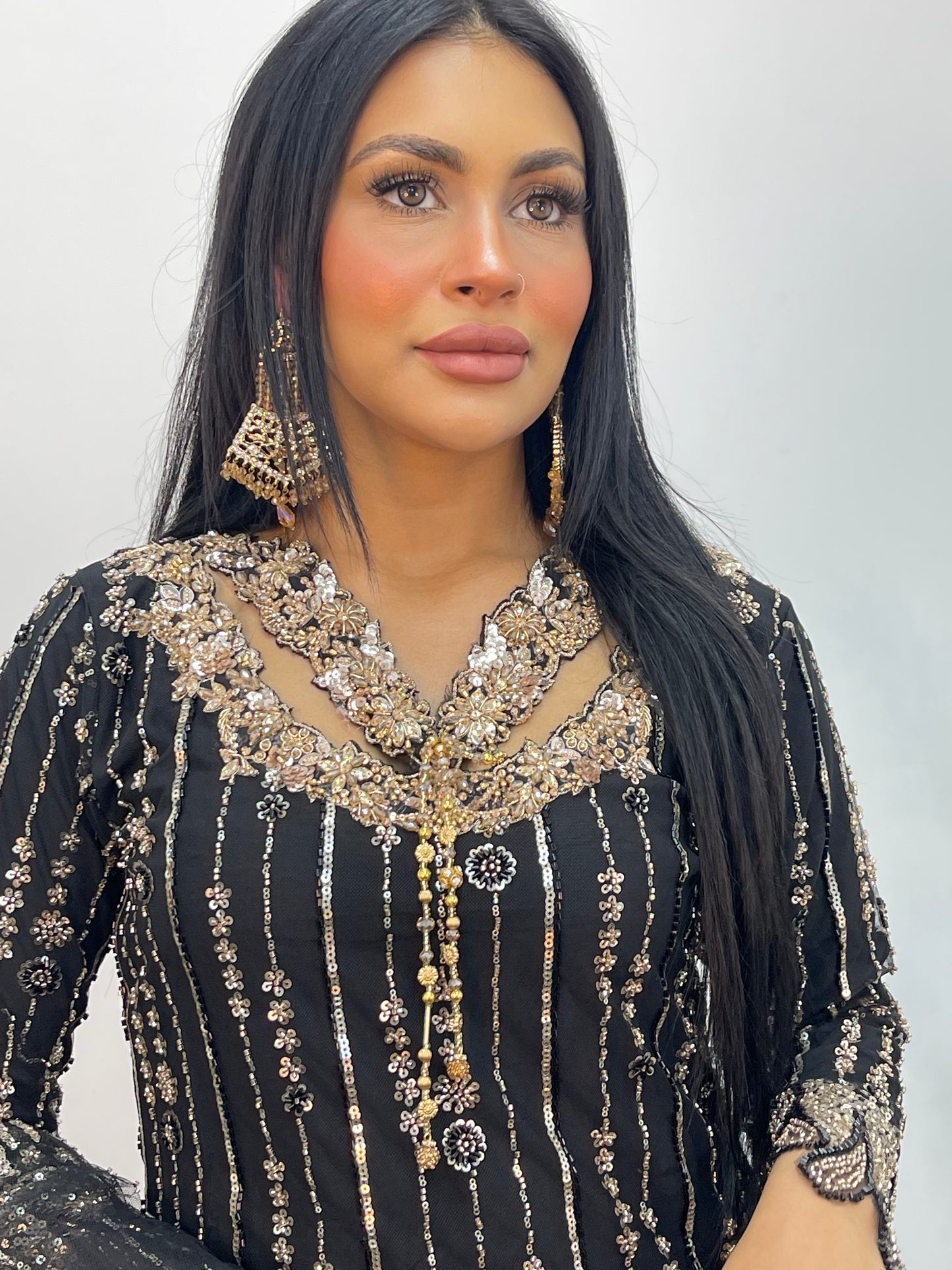 Payal - Cutdana Net - Black -