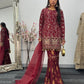 “Dulhan” Maria B Inspired - Maroon Garara - R