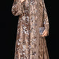 Maria B Luxury Velvet - Brown -D3