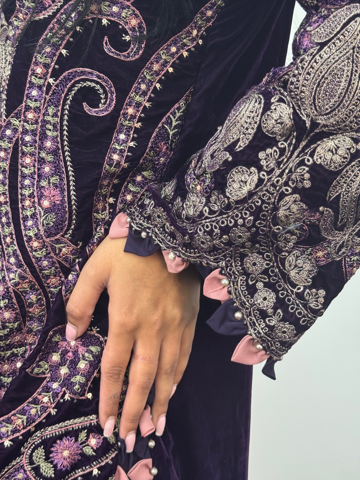 Maria B Luxury Velvet - Purple