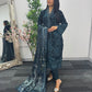 Maria B Luxury Velvet - Teal