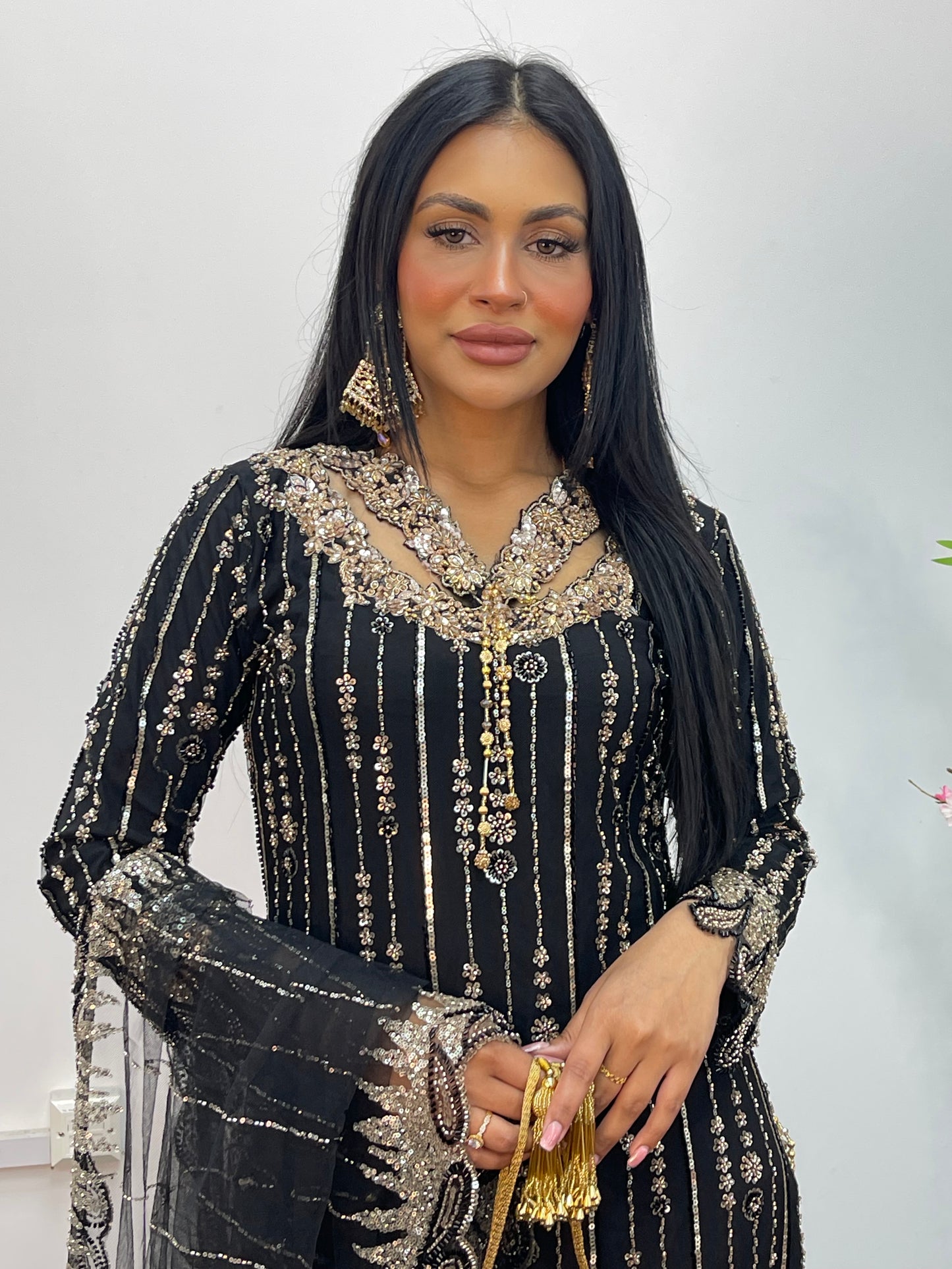 Payal - Cutdana Net - Black -