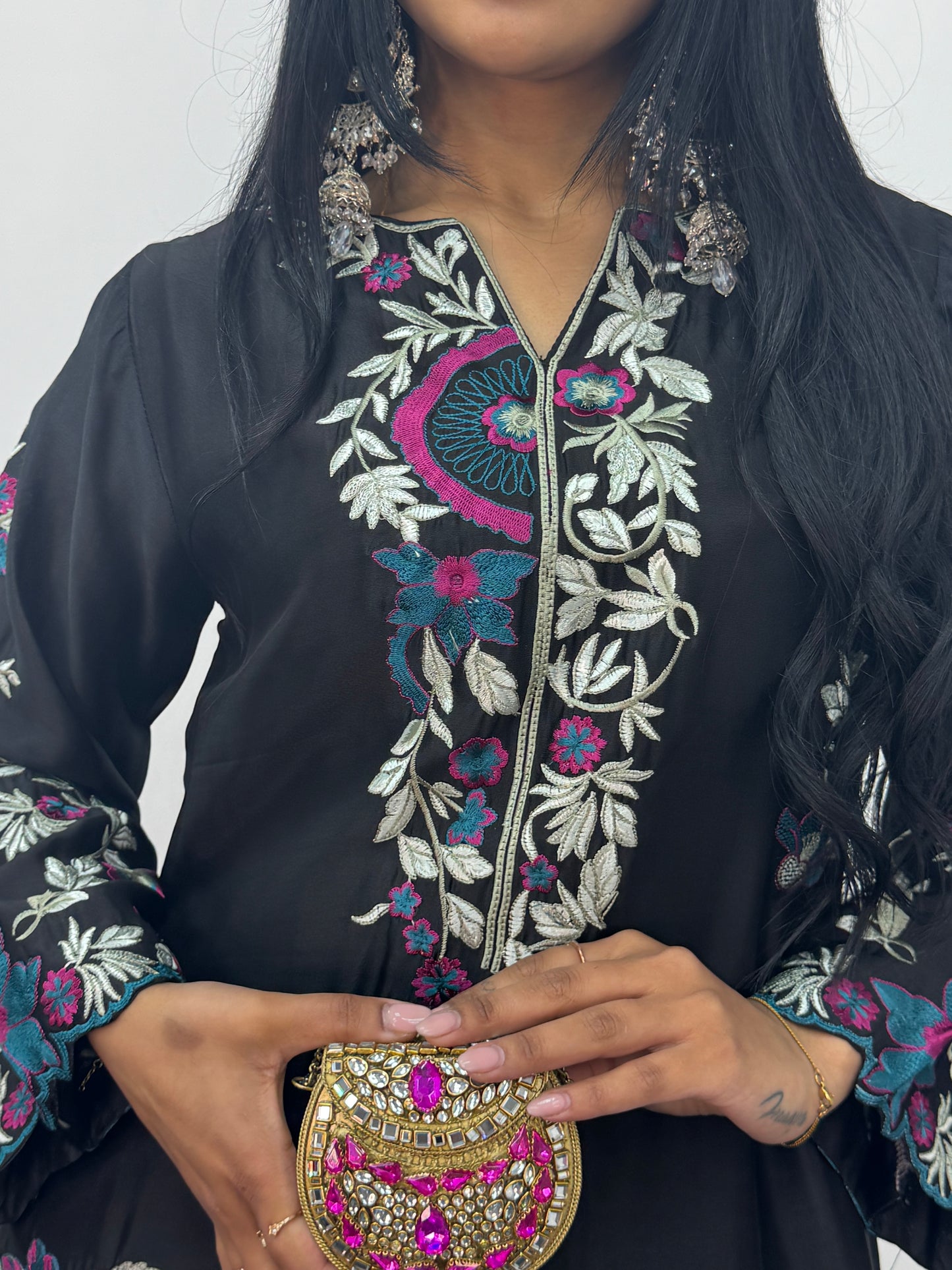 Gul e Lala - Kaftan - black