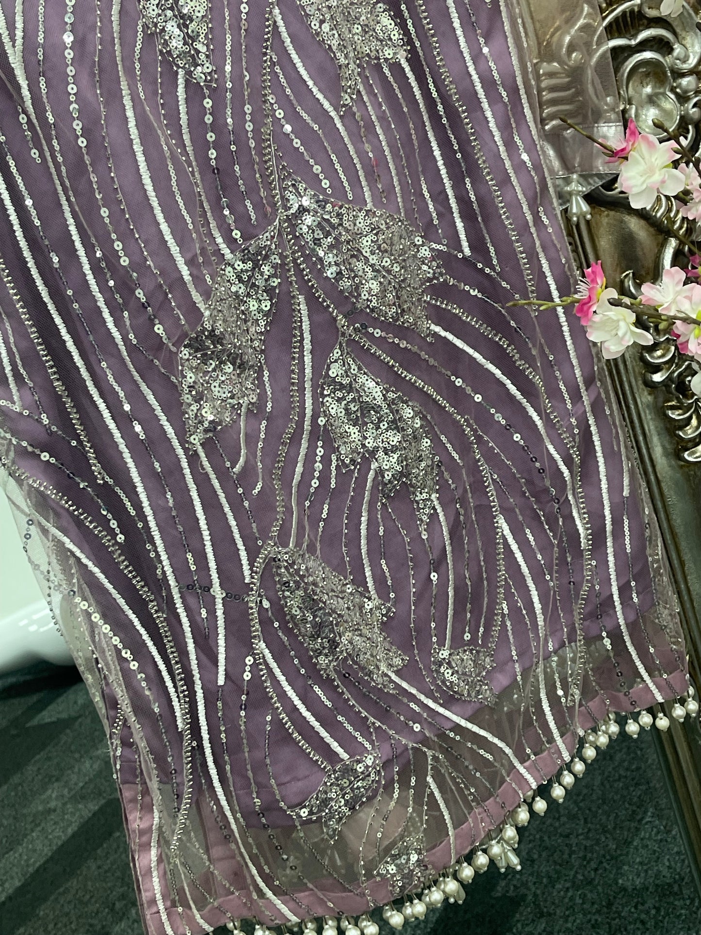 Saima - Lilac cutdana - W