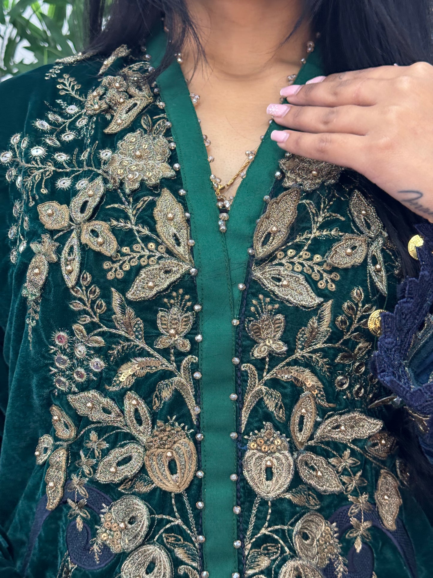 Maria B Luxury Velvet - Green