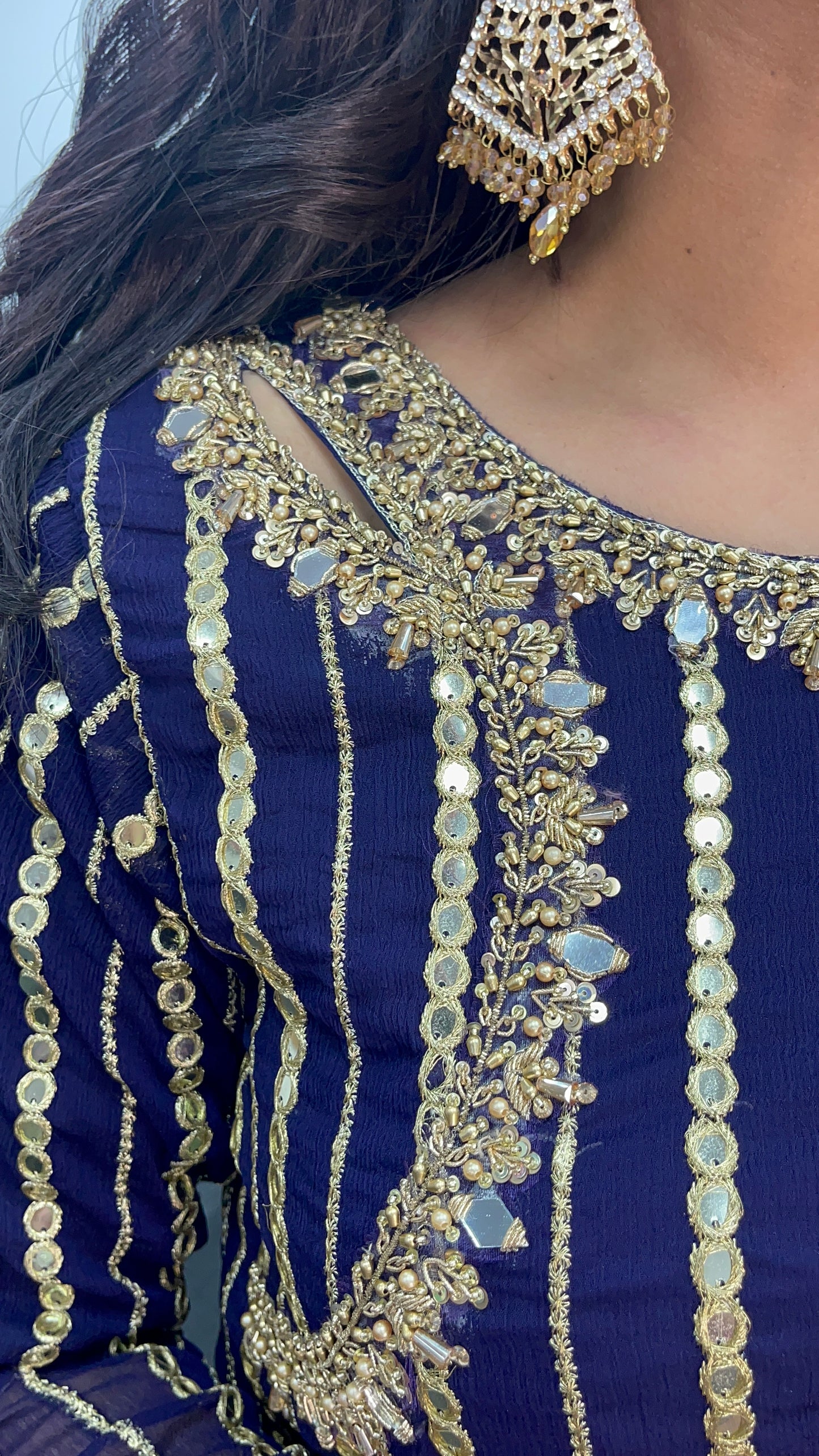 Farshi Garara Navy - Farshee - J