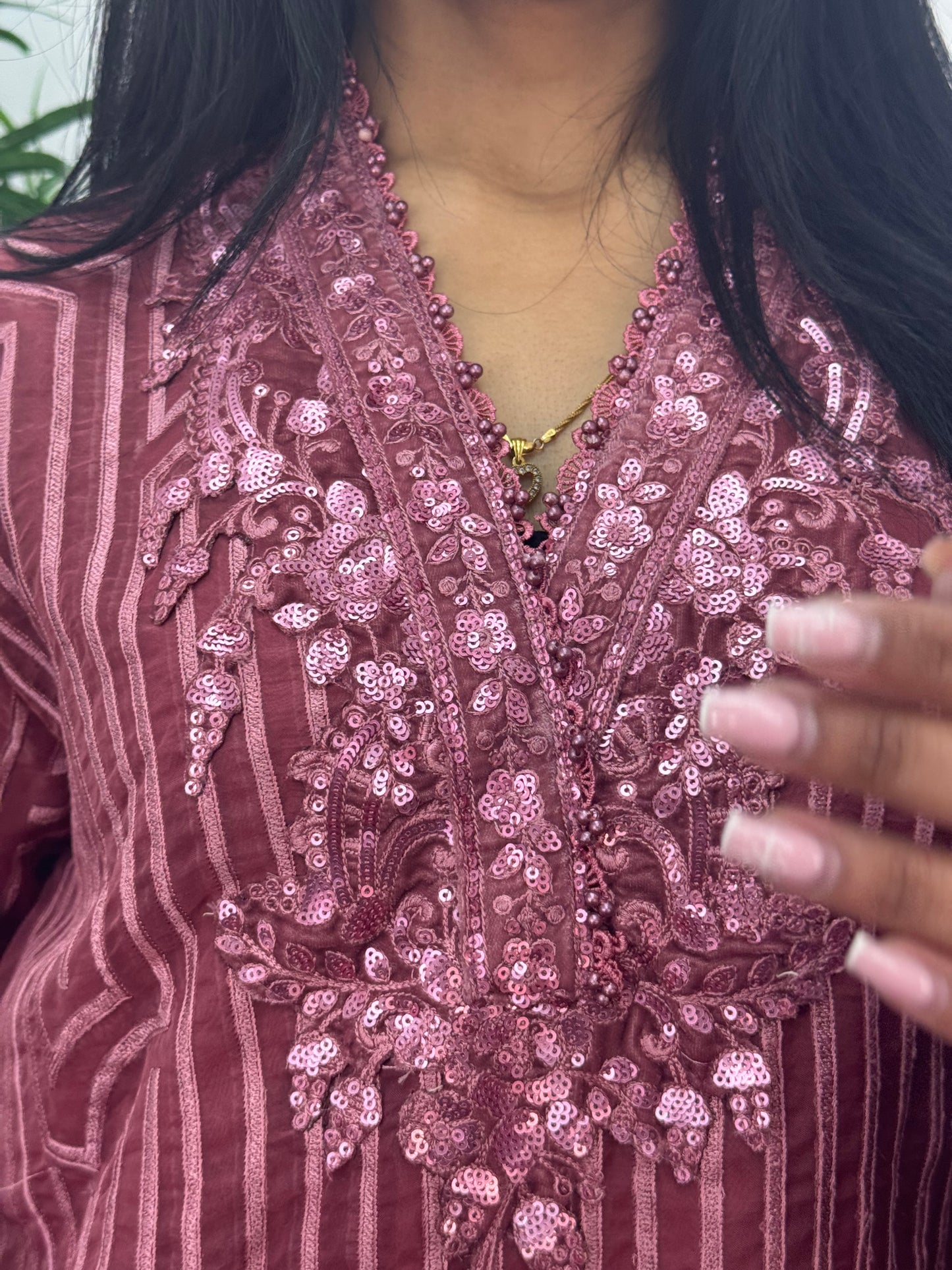 Maria B Luxury Velvet - Pink