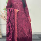Maria B Luxury Velvet - Maroon