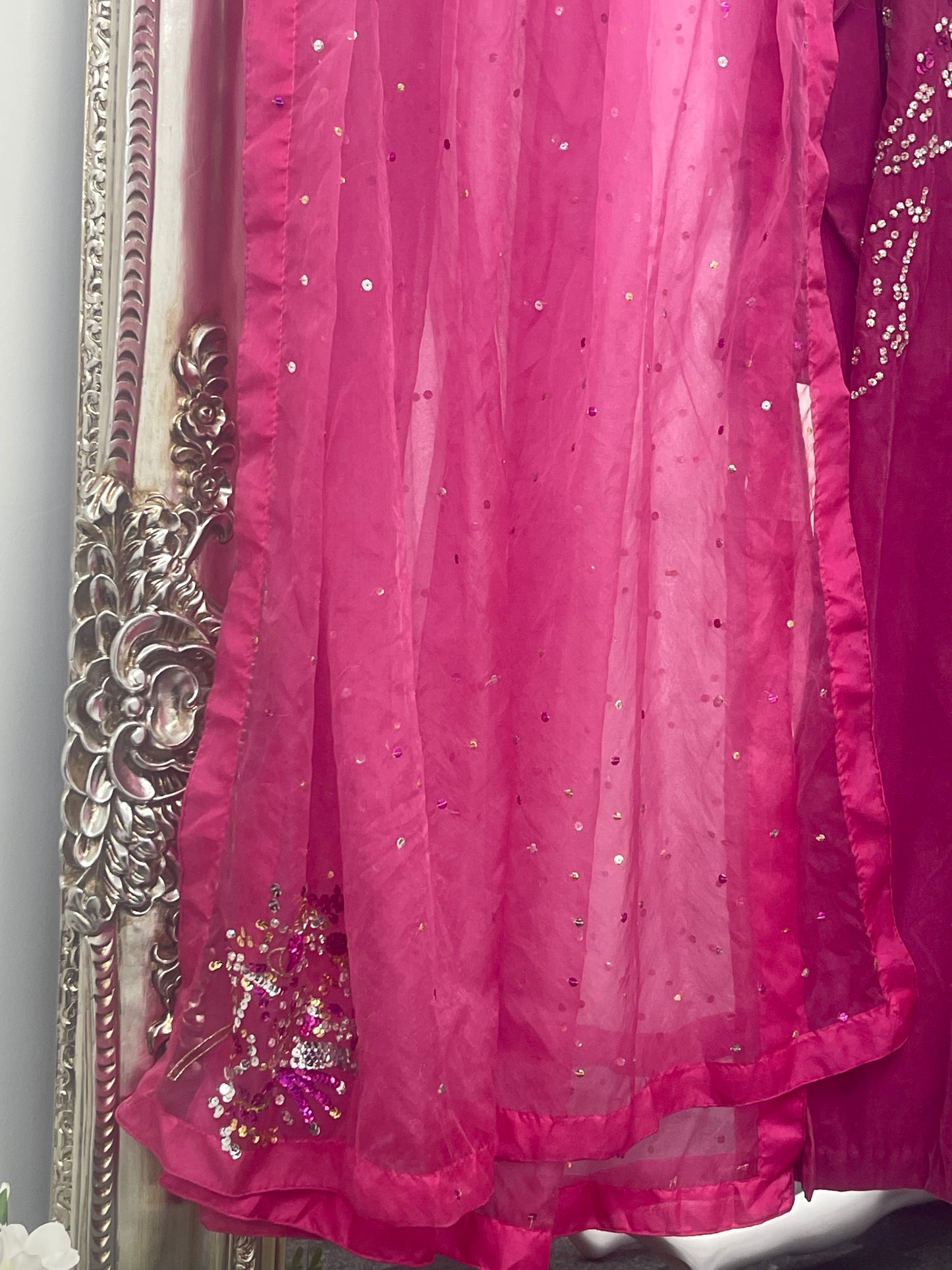 Rang e Gulaab - Hot Pink Velvet - AA -