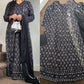 Black Chikankaari Maxi - Long Dress