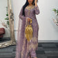 Payal - Cutdana Net - Lilac purple - G