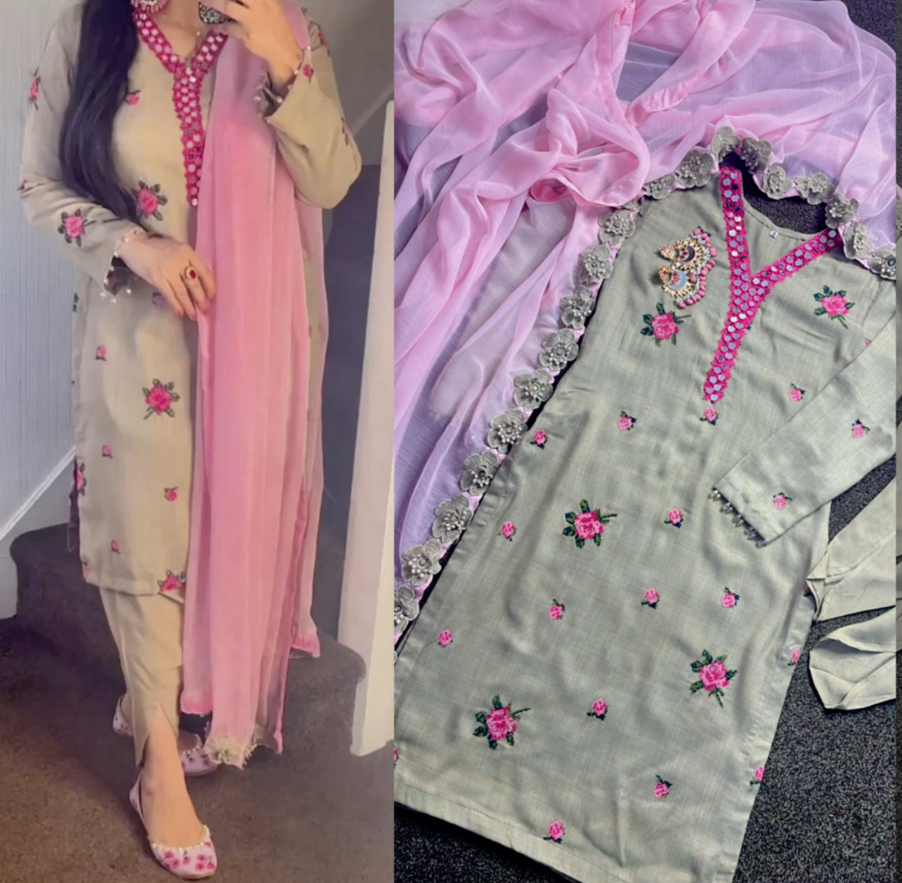 “Gulabi Sindhi Tanka - V