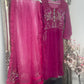 Rang e Gulaab - Hot Pink Velvet - AA -