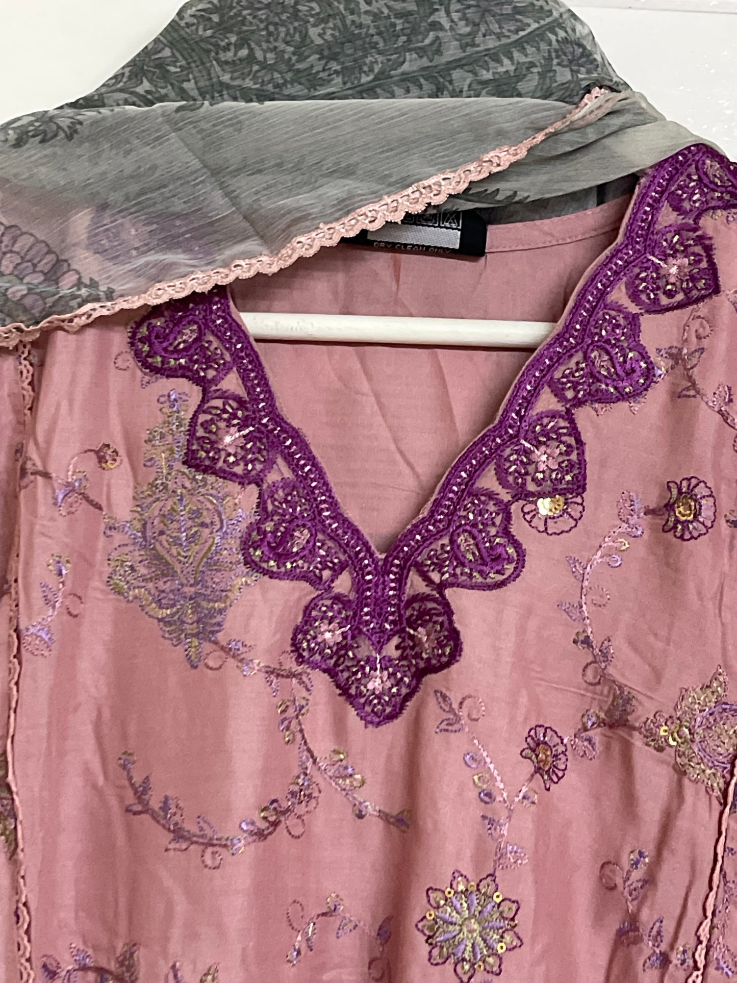 Ethnic Inspired - Linen - Winter Collection - Pink