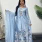 Gul e Lala - Kaftan - Blue