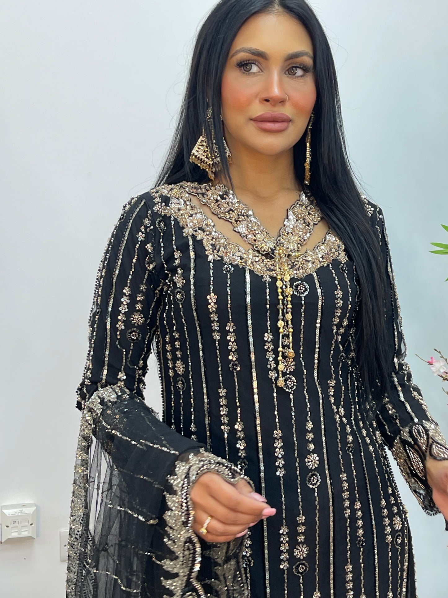 Payal - Cutdana Net - Black -