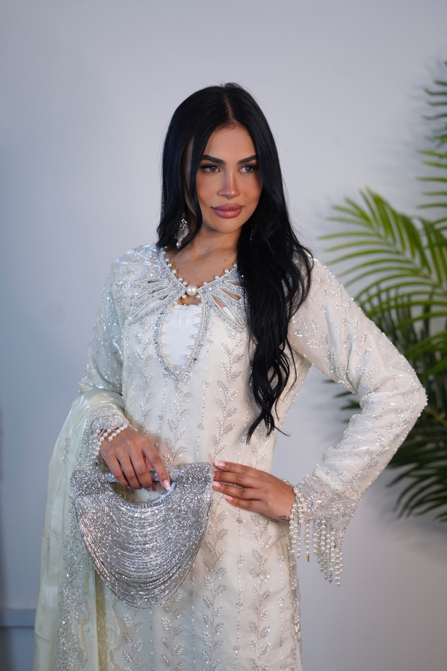 Choori - Cutdana - off white -