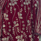 Zeba - Cutdana Velvet- Red