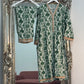 Daily Wear - 2 PC Printed Linen - Green