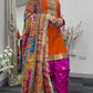 Dhoti Sheesha - Punjabi Shalwar Suit - S