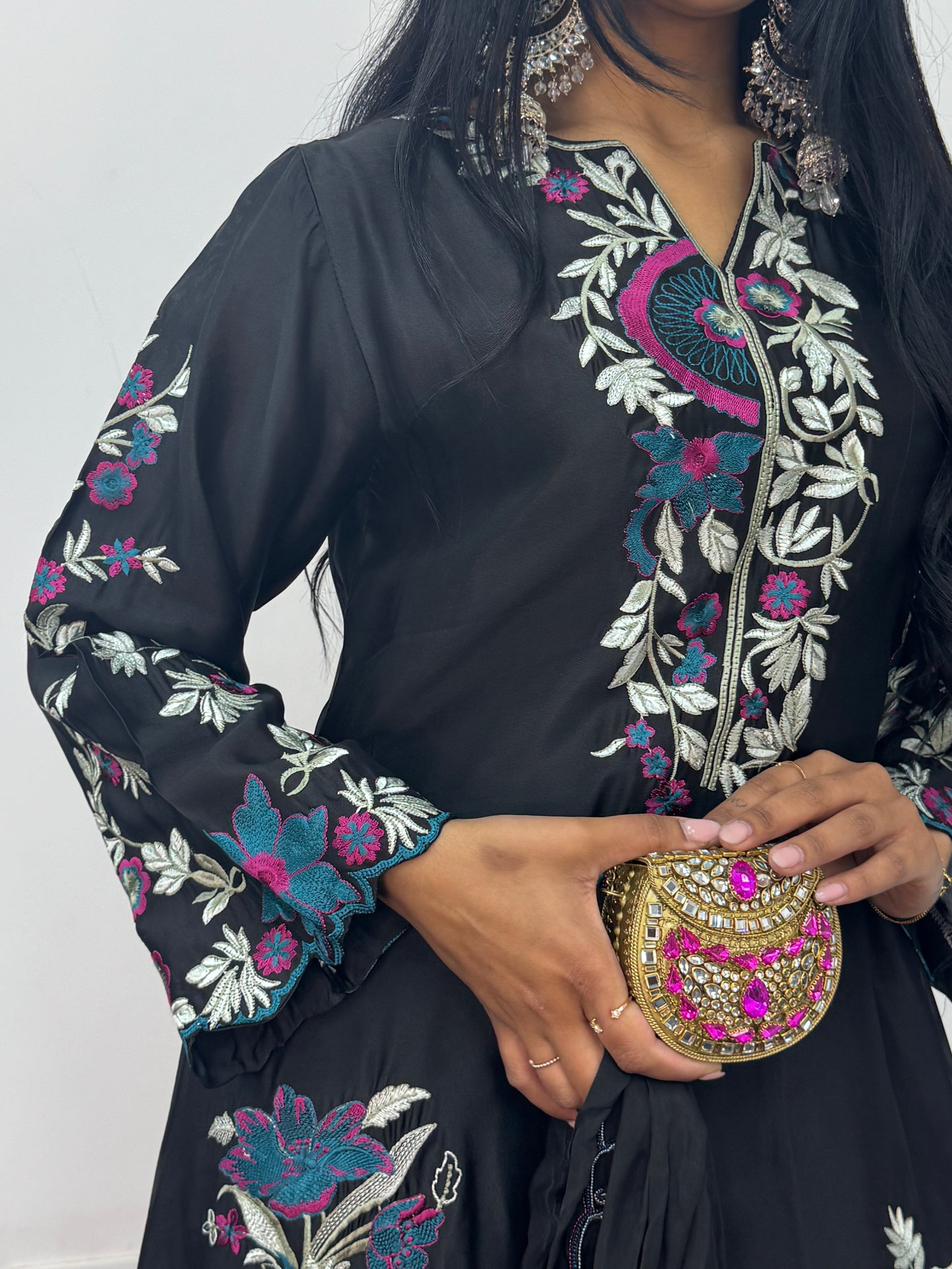 Gul e Lala - Kaftan - black