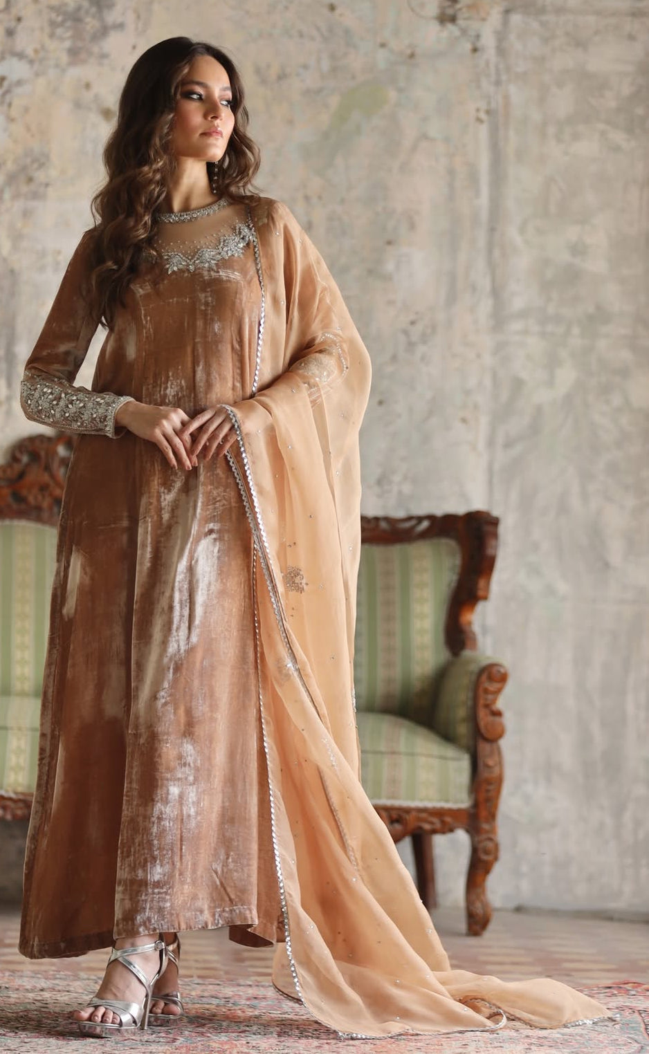 Deewani Nude - Velvet Pret - Peach