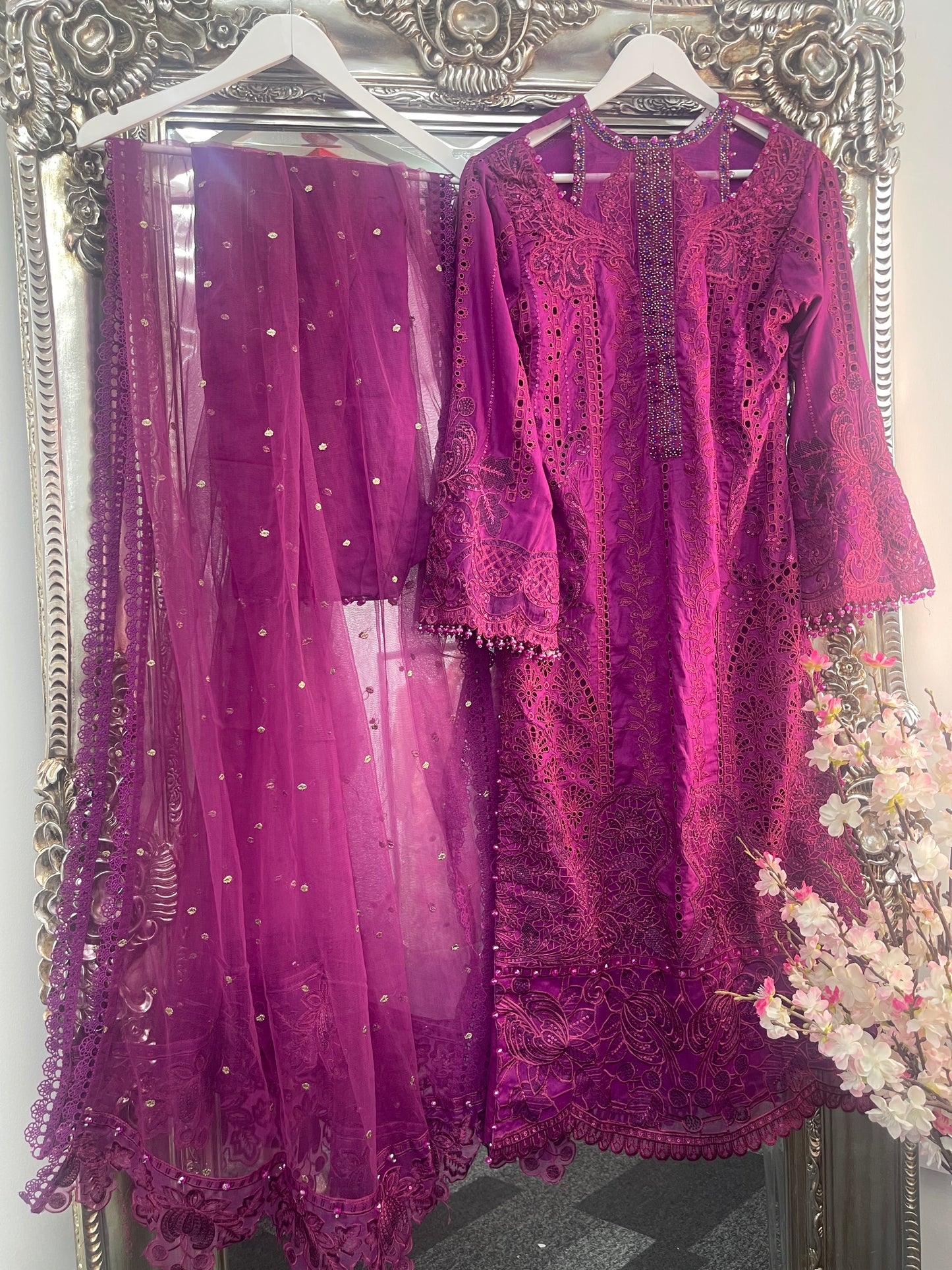 Maria B Inspired - Luxury Lawn 25 -